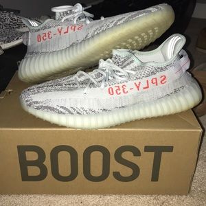 Blue Tint Yeezy’s